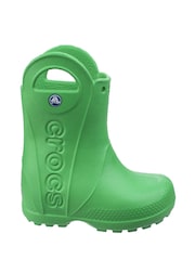 Crocs Green Toddler Waterproof Handle It Rain Boots - Image 1 of 4