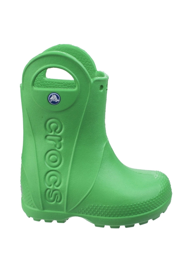 Crocs Green Toddler Waterproof Handle It Rain Boots - Image 1 of 4