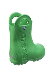 Crocs Green Toddler Waterproof Handle It Rain Boots - Image 3 of 4
