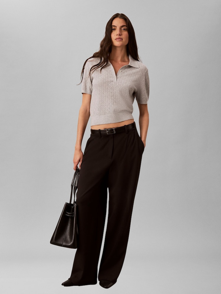 Calvin Klein - Polo Maniche corte traforata Maglione
- Immagine 2 di 7 Calvin Klein - Polo Maniche corte traforata Maglione
- Immagine 2 di 7