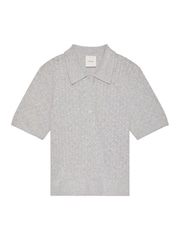 Calvin Klein - Polo Maniche corte traforata Maglione

  - Immagine 7 di 7