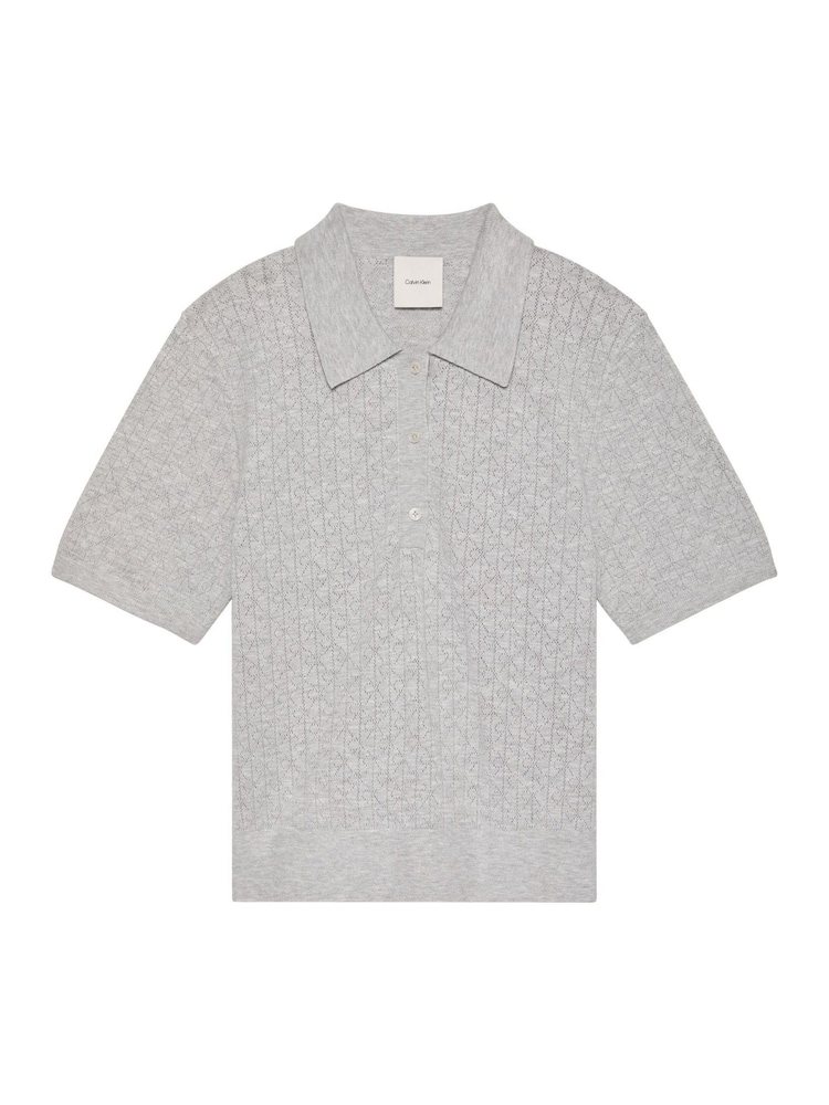 Calvin Klein - Polo Maniche corte traforata Maglione
- Immagine 7 di 7 Calvin Klein - Polo Maniche corte traforata Maglione
- Immagine 7 di 7