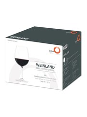 The DRH Collection Set of 6 Clear Stolzle Weinland Bordeaux Small Wine Glasses - Image 4 of 4