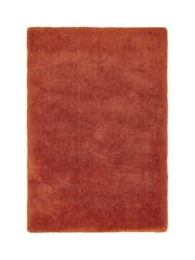 Asiatic Rugs Orange Lulu Extra Soft Shaggy Rug - Image 2 of 6