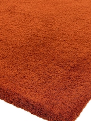 Asiatic Rugs Orange Lulu Extra Soft Shaggy Rug - Image 3 of 6