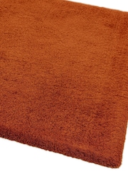 Asiatic Rugs Orange Lulu Extra Soft Shaggy Rug - Image 4 of 6
