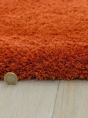 Asiatic Rugs Orange Lulu Extra Soft Shaggy Rug - Image 6 of 6