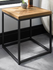 Bentley Designs Natural Indus Lamp Table - Image 1 of 3