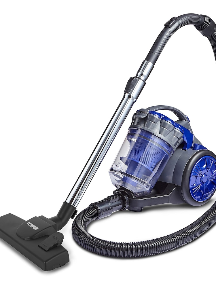 Tower Blue Multi Cyclonic Cylinder Vacuum Cleaner - Image 11 of 11