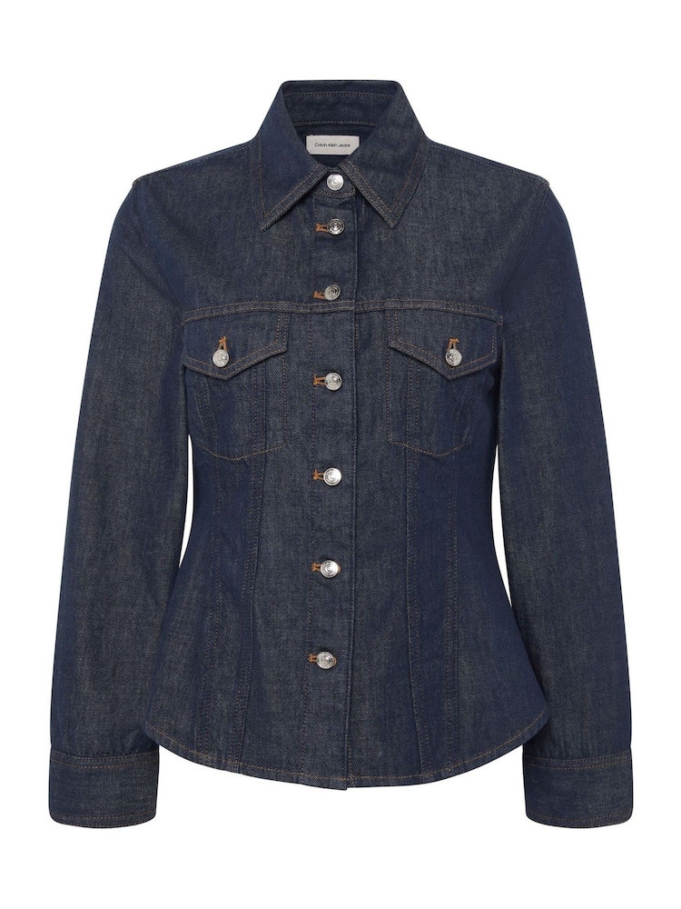 Calvin Klein Classic Denim Trucker Shirt - Obraz 6 z 6 Calvin Klein Classic Denim Trucker Shirt - Obraz 6 z 6