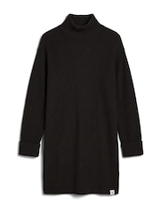Calvin Klein Black Relaxed Rib Mini Dress - Image 6 of 6