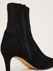 Phase Eight Suede Black Sock Boots - Image 4 of 6