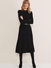 Phase Eight Suede Black Sock Boots - Image 5 of 6