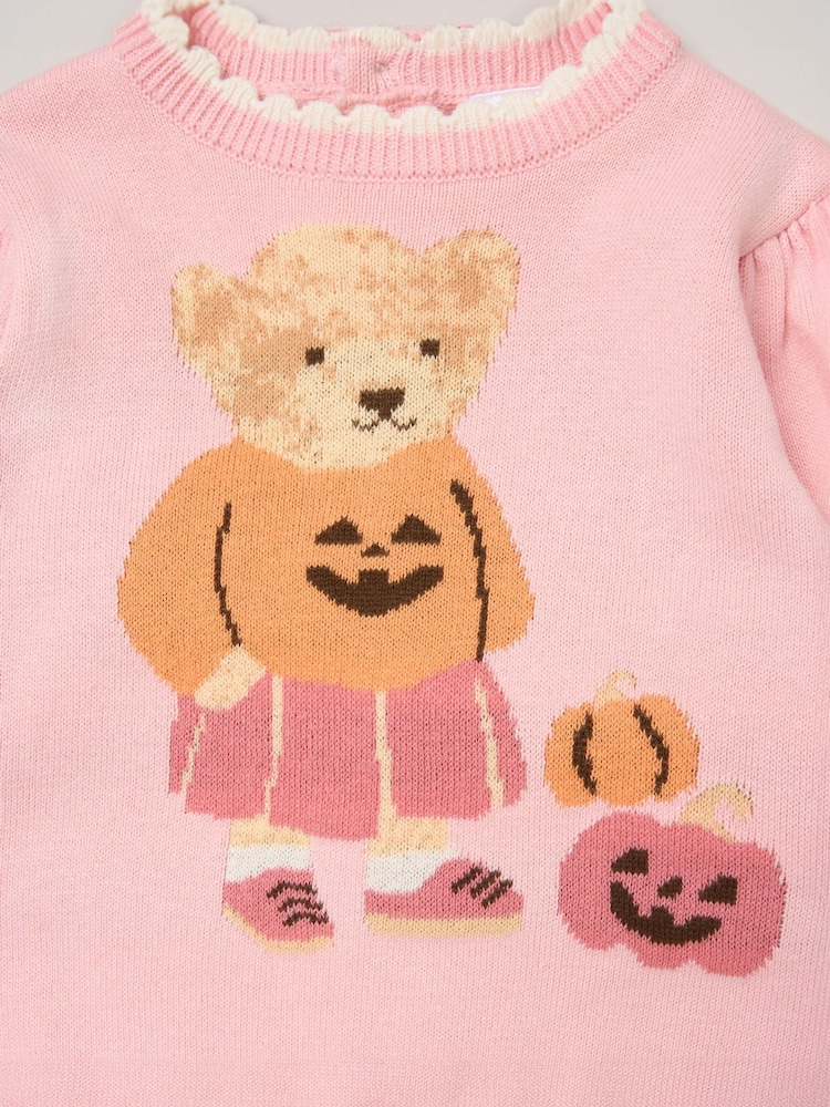Rosa - Rock-A-Bye Baby Boutique True Knit Jumper and Leggings Set - Bild 3 von 3 Rosa - Rock-A-Bye Baby Boutique True Knit Jumper and Leggings Set - Bild 3 von 3
