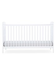 CuddleCo White Juliet Cot Bed with Harmony Sprung Mattress - Image 3 of 6