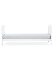 CuddleCo White Juliet Cot Bed with Harmony Sprung Mattress - Image 4 of 6