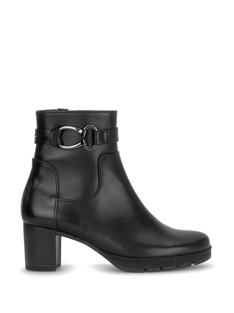 Gabor Black Emilia Ankle Boots - Image 1 of 5 Gabor Black Emilia Ankle Boots - Image 1 of 5