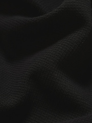 Tailored Athlete Black Muscle Fit Heavy Weight Textured Crew Neck T-Shirt - Image 7 of 7