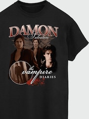 Brands In Black The Vampire Diaries Damon T-Shirt - Image 4 of 5