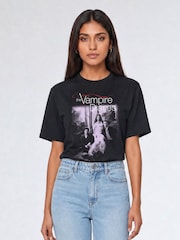 Brands In Black The Vampire Diaries Poster T-Shirt - Image 1 of 5
