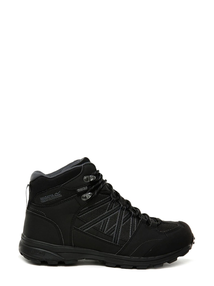 Regatta Black Samaris Mid II Waterproof Walking Boots - Image 1 of 6