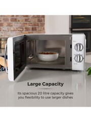Tower Silver 20L Manual Microwave - Image 4 of 13
