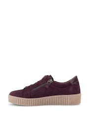 Gabor Red Wisdom Fashion Trainers - Image 2 of 5