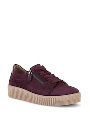 Gabor Red Wisdom Fashion Trainers - Image 3 of 5