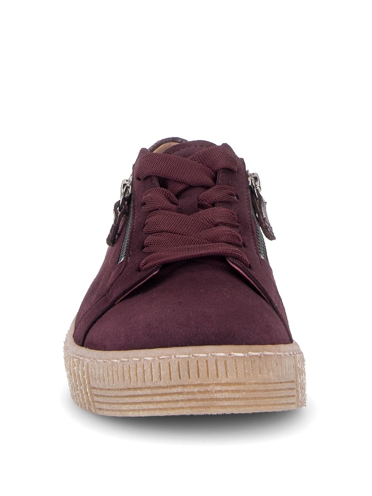 Gabor Red Wisdom Fashion Trainers - Image 5 of 5