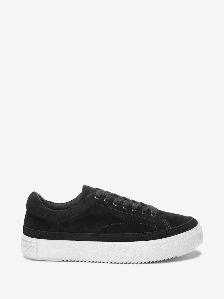AllSaints Trish Low Top Lace-Up Suede Shoes - Slika 1 iz 1 AllSaints Trish Low Top Lace-Up Suede Shoes - Slika 1 iz 1