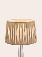 Laura Ashley Natural Gathered Pleat Easyfit Lamp Shade - Image 1 of 5