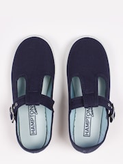 Trotters London Navy Blue Nantucket Canvas Shoes - Image 5 of 5