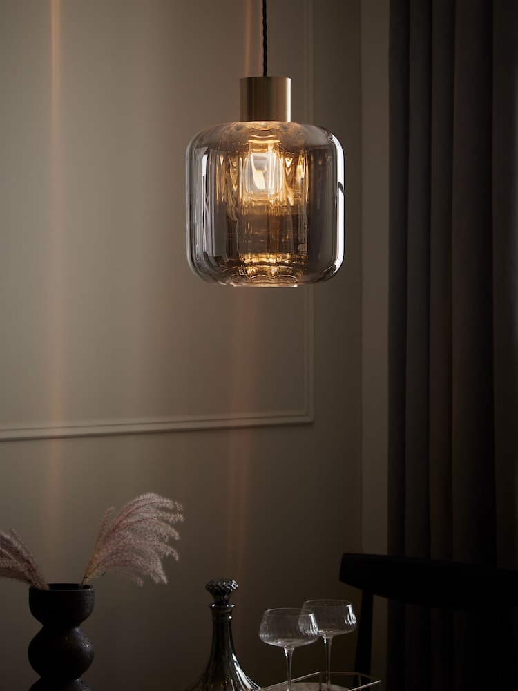 Smoke Grey Jensen Large Easy Fit Shade - Image 1 of 6