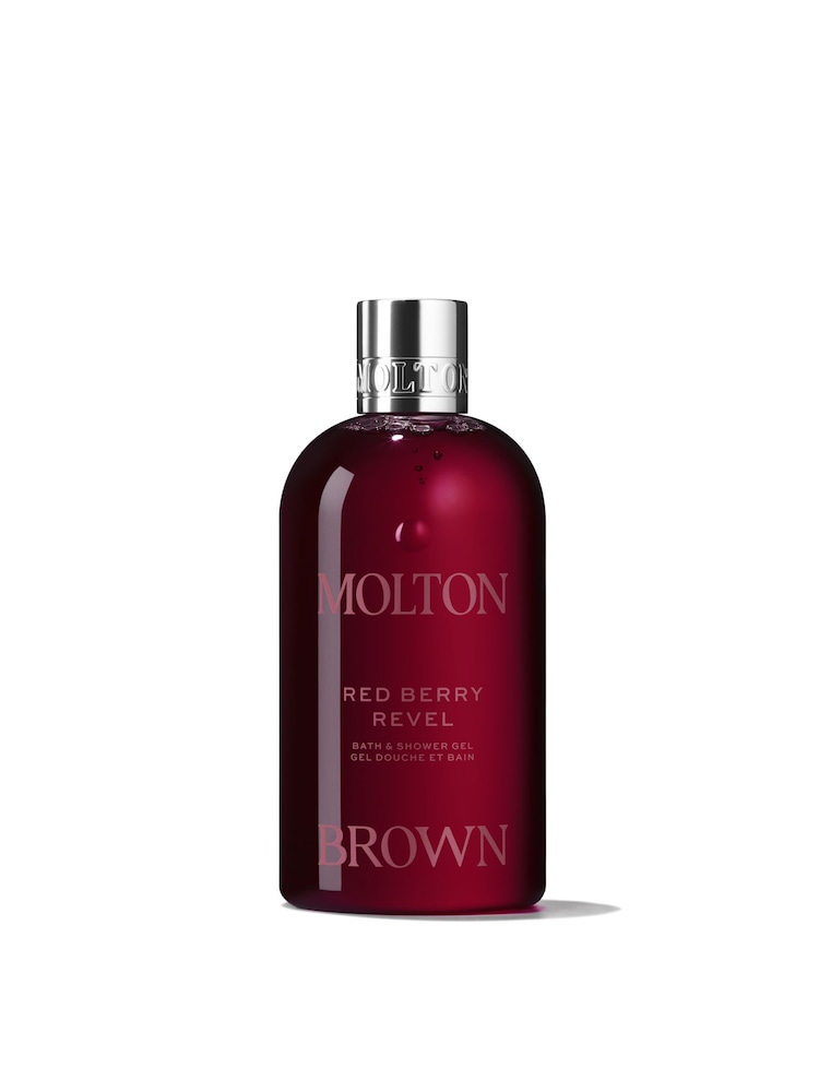 Molton Brown Red Berry Revel Limited Edition Bath & Shower Gel 300ml - Image 1 of 3 Molton Brown Red Berry Revel Limited Edition Bath & Shower Gel 300ml - Image 1 of 3