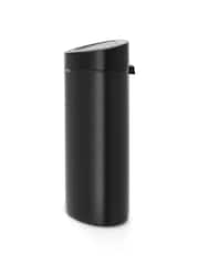 Brabantia Matt Black New 40L Touch Bin - Image 3 of 5