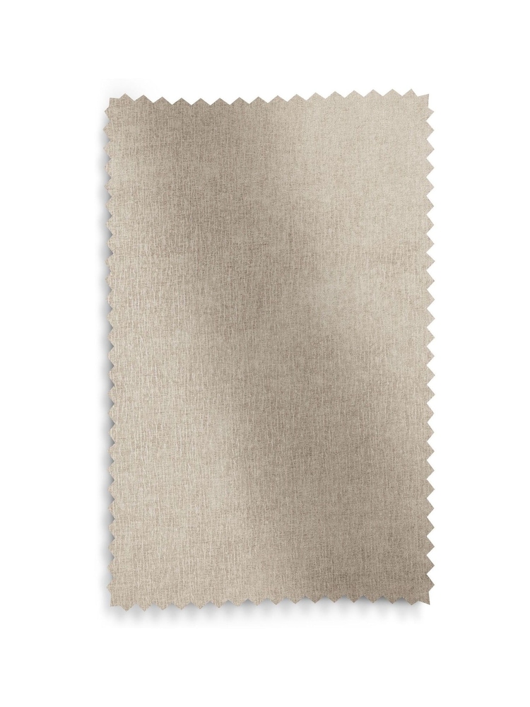 Natural Heavyweight Chenille Eyelet Super Thermal Curtains - Image 7 of 7