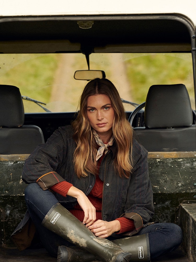 Barbour® Green Abbey Wellington Boots - Image 1 of 16