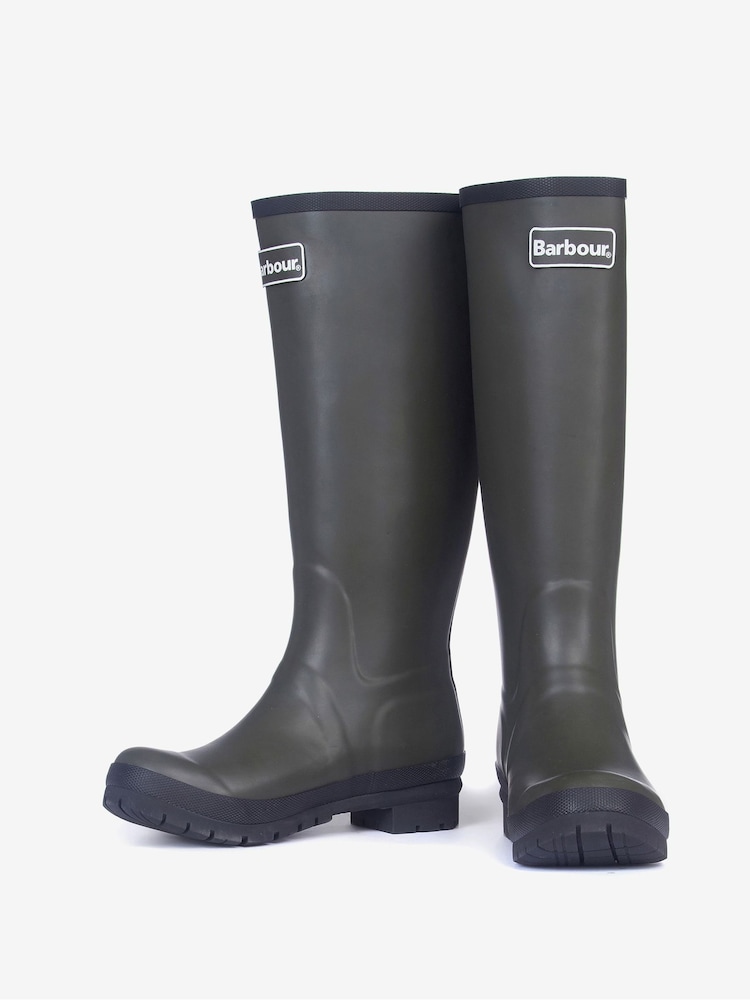 Barbour® Green Abbey Wellington Boots - Image 13 of 16