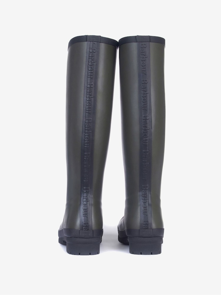 Barbour® Green Abbey Wellington Boots - Image 14 of 16