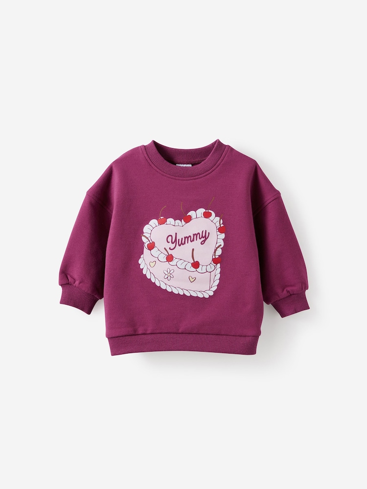 אדום - Cotton On סט סווטשירט ומכנסי אימון, דגם Bundle Riley - תמונה 2 מתוך 6 אדום - Cotton On סט סווטשירט ומכנסי אימון, דגם Bundle Riley - תמונה 2 מתוך 6