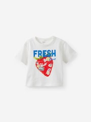 紫色 - Cotton On Baby Essential 短袖圖案 T 恤 2 件裝 - 圖片 2，共 2