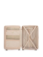 Dune London Pink Ombre Olive Medium Suitcase - Image 5 of 6