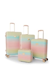 Dune London Pink Ombre Olive Medium Suitcase - Image 6 of 6