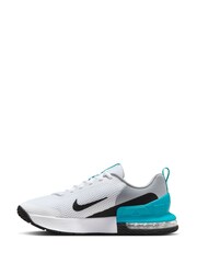 Nike Grey/Blue Air Max Alpha 6 Trainers - Image 6 of 9