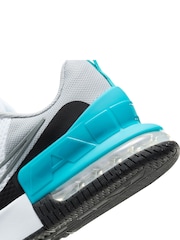 Nike Grey/Blue Air Max Alpha 6 Trainers - Image 9 of 9