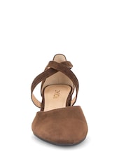 Gabor Brown Gisele Closed Toe Open Court Shoes - Image 5 of 5