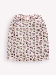 Boden Cream Collared Pointelle Top - Image 2 of 3