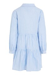 Tommy Hilfiger Blue Kids Stripe Shirt Dress - Image 5 of 6
