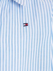 Tommy Hilfiger Blue Kids Stripe Shirt Dress - Image 6 of 6