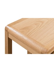 Julian Bowen Natural Kemble Curve Nest of Tables - Image 5 of 6